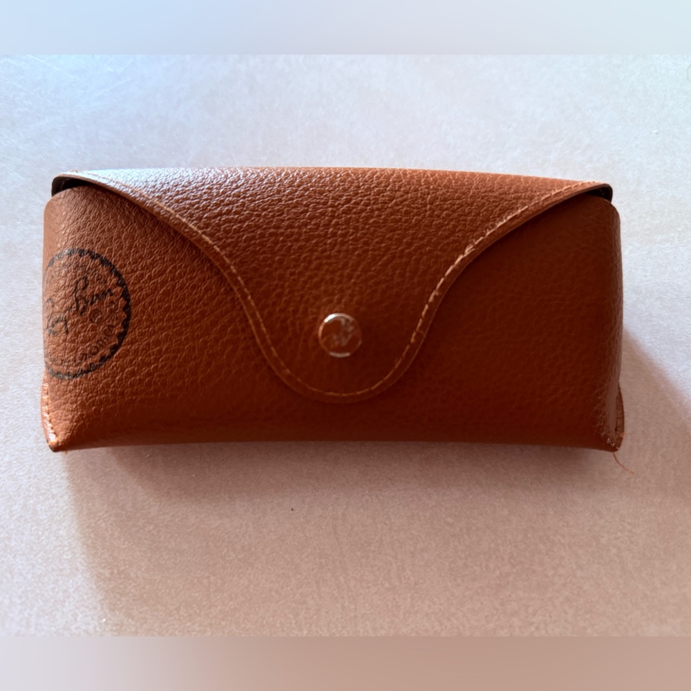 Brown Leather Ray-Ban Sunglasses Case